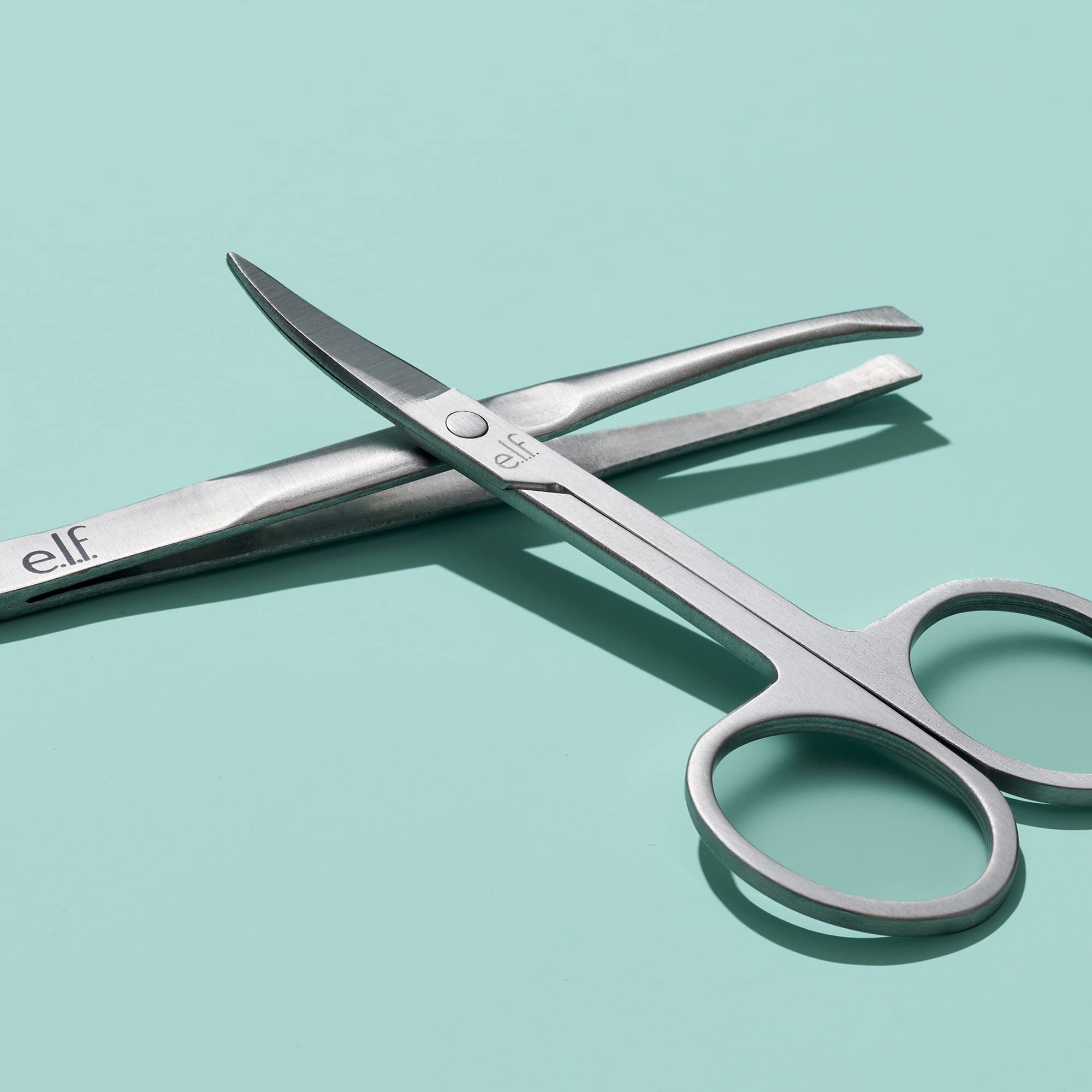 e.l.f. On Point Brow Kit, Duo Of Pro-quality Eyebrow Scissors & Tweezers For Shaping Eyebrows, Great For Precise Shaping, Vegan & Cruelty-Free